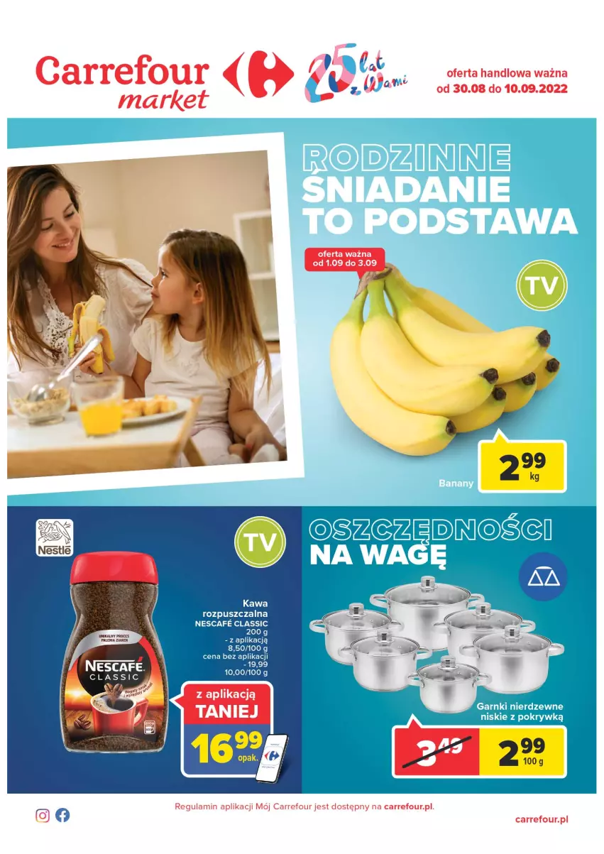 Gazetka promocyjna Carrefour - Gazetka Market - ważna 30.08 do 10.09.2022 - strona 1 - produkty: Kawa, Kawa rozpuszczalna