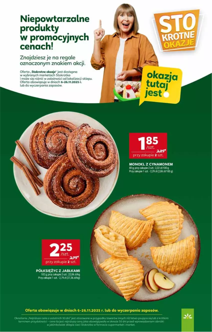 Gazetka promocyjna Stokrotka - Market - ważna 13.11 do 19.11.2025 - strona 24 - produkty: Jabłka