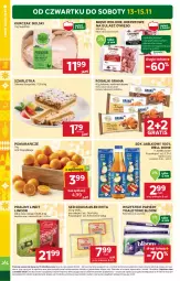 Gazetka promocyjna Stokrotka - Market - Gazetka - ważna od 19.11 do 19.11.2025 - strona 2 - produkty: Kurczak, Mięso wołowe, Warzywa, Sok, Ser, Gra, Papier, Cukier, Praliny, Lindor, Mlekovita, Pomarańcze, Szarlotka, Sok jabłkowy, Rogal, Owoce, Gouda, Kakao, Mięso, Lindt, Mleko