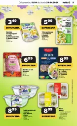 Gazetka promocyjna Netto - Artykuły spożywcze - Gazetka - ważna od 24.04 do 24.04.2024 - strona 9 - produkty: Sałatka, Pierogi, Sos, Ser, Tofu, Sałat, Szynka, Pieprz, Szubryt, Lisner