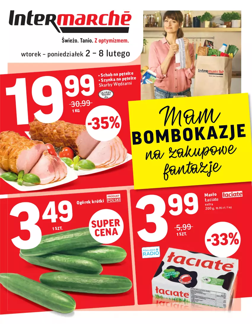 Gazetka promocyjna Intermarche - Świeżo tanio - ważna 02.02 do 09.02.2021 - strona 1 - produkty: Fa, Ogórek