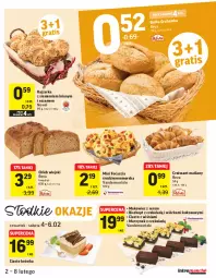 Gazetka promocyjna Intermarche - Świeżo tanio - Gazetka - ważna od 09.02 do 09.02.2021 - strona 15 - produkty: Ser, Gra, Murzynek, Focaccia, Kajzerka, Croissant, Makowiec, Sezam, Bułka grahamka, Chleb, Bułka, Kokos