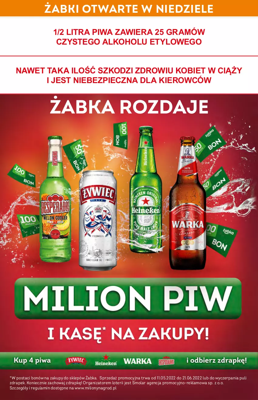 Gazetka promocyjna Żabka - ważna 18.05 do 24.05.2022 - strona 2 - produkty: Gra, Lion, Mola, Piec, Piwa