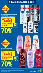 Gazetka promocyjna Lidl - Gazetka ważna od 18.05 do 20.05 - Gazetka - ważna od 20.05 do 20.05.2026 - strona 17 - produkty: Elseve, Dezodorant, Nivea