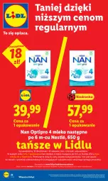 Gazetka promocyjna Lidl - Gazetka ważna od 18.05 do 20.05 - Gazetka - ważna od 20.05 do 20.05.2026 - strona 22 - produkty: Por, O nas, Dron, NAN Optipro, Nestlé, Mleko