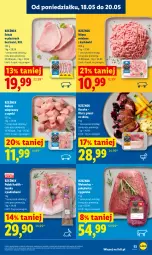 Gazetka promocyjna Lidl - Gazetka ważna od 18.05 do 20.05 - Gazetka - ważna od 20.05 do 20.05.2026 - strona 53 - produkty: Polędwica, Mięso mielone, Kaczka, Królik, Tusz, Wołowina, Mięso