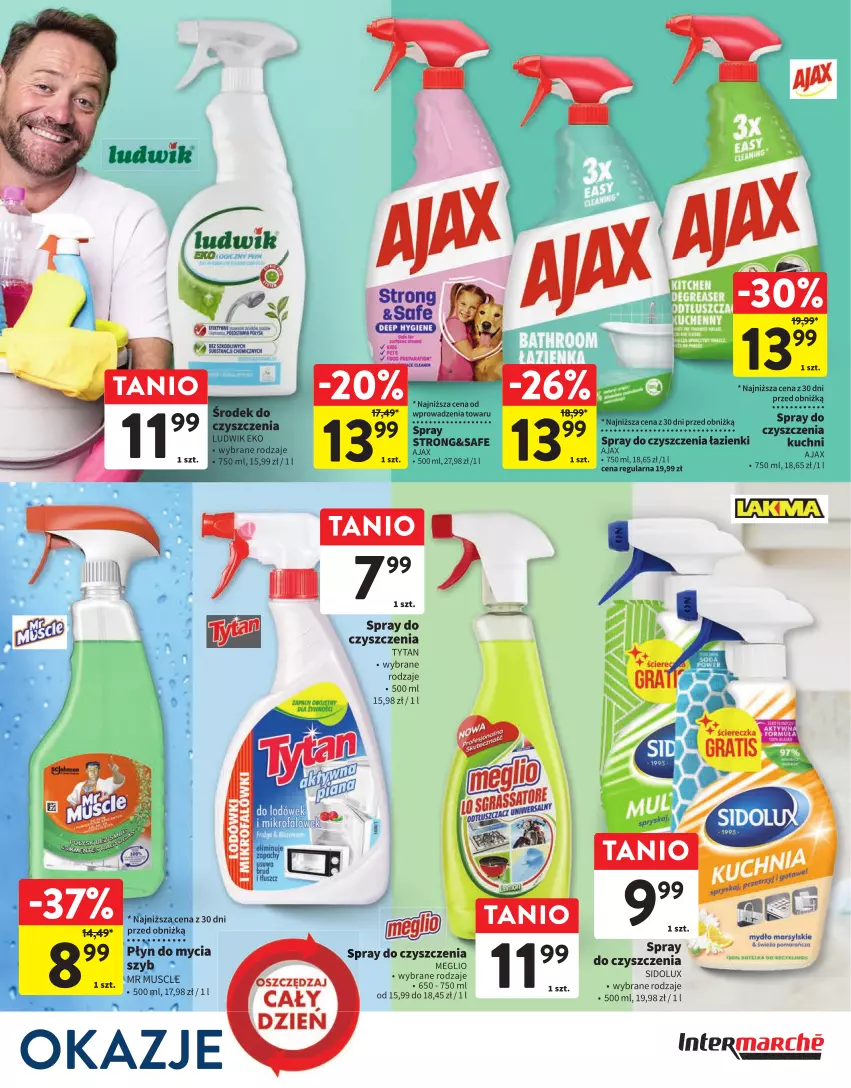 Gazetka promocyjna Intermarche - Gazetka Intermarche - ważna 02.11 do 15.11.2023 - strona 5 - produkty: Ajax, Fa, Płyn do mycia, Spray do czyszczenia, Tytan