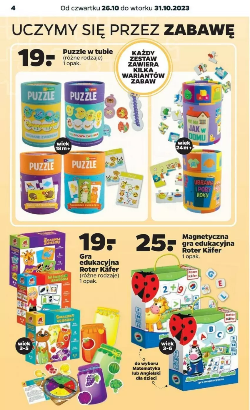 Gazetka promocyjna Netto - ważna 26.10 do 31.10.2023 - strona 8 - produkty: Gra, Puzzle, Zlew