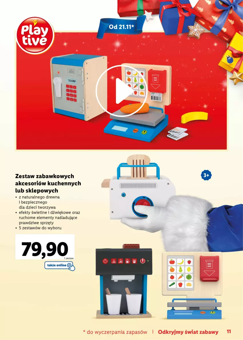 Gazetka promocyjna Lidl - KATALOG ZABAWKI - ważna 07.11.2022 do 06.01.2023 - strona 11 - produkty: Dzieci, Piec