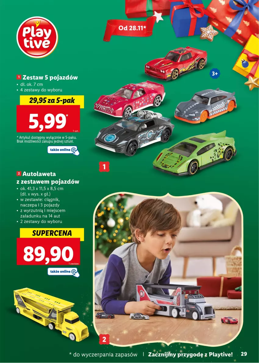 Gazetka promocyjna Lidl - KATALOG ZABAWKI - ważna 07.11.2022 do 06.01.2023 - strona 29 - produkty: Pojazd