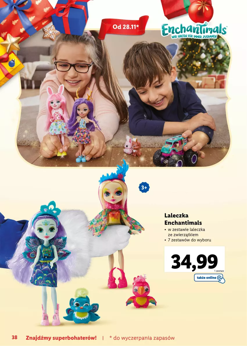 Gazetka promocyjna Lidl - KATALOG ZABAWKI - ważna 07.11.2022 do 06.01.2023 - strona 38 - produkty: Enchantimals