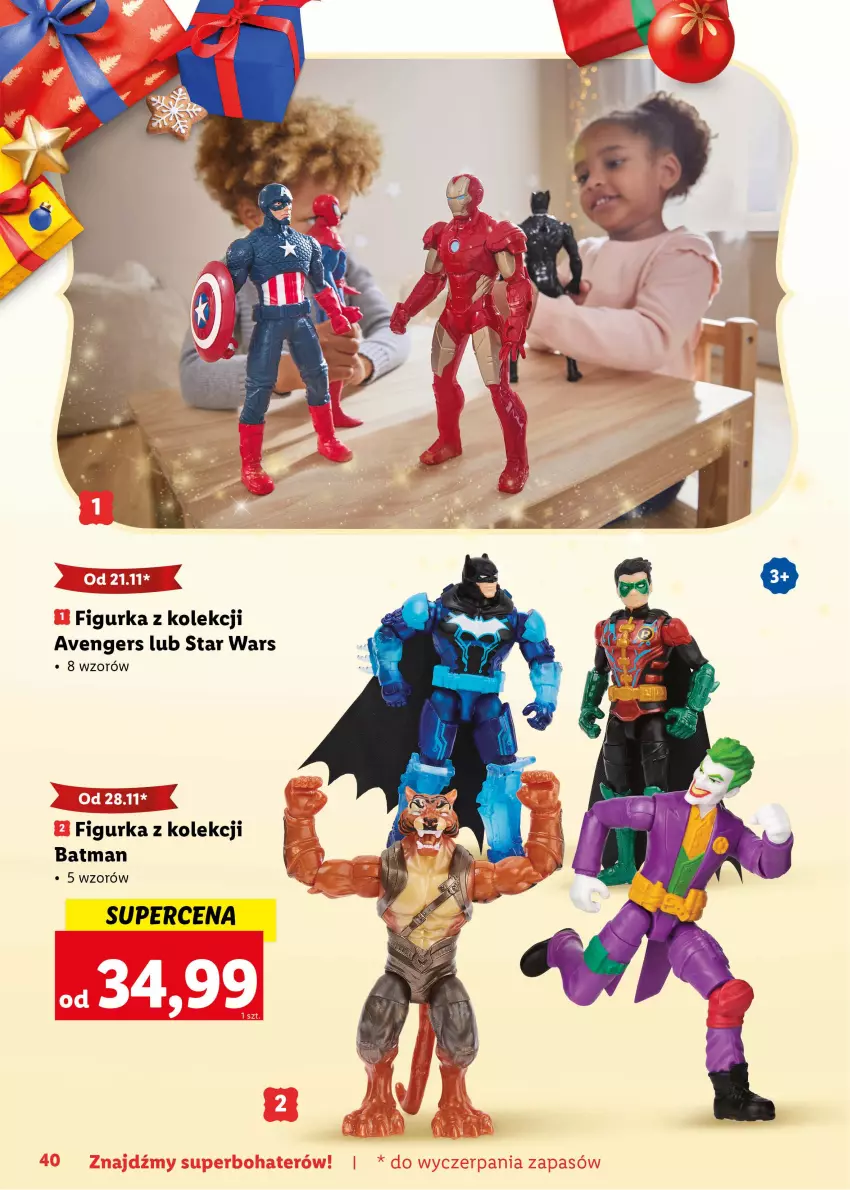 Gazetka promocyjna Lidl - KATALOG ZABAWKI - ważna 07.11.2022 do 06.01.2023 - strona 40 - produkty: Avengers, Star Wars