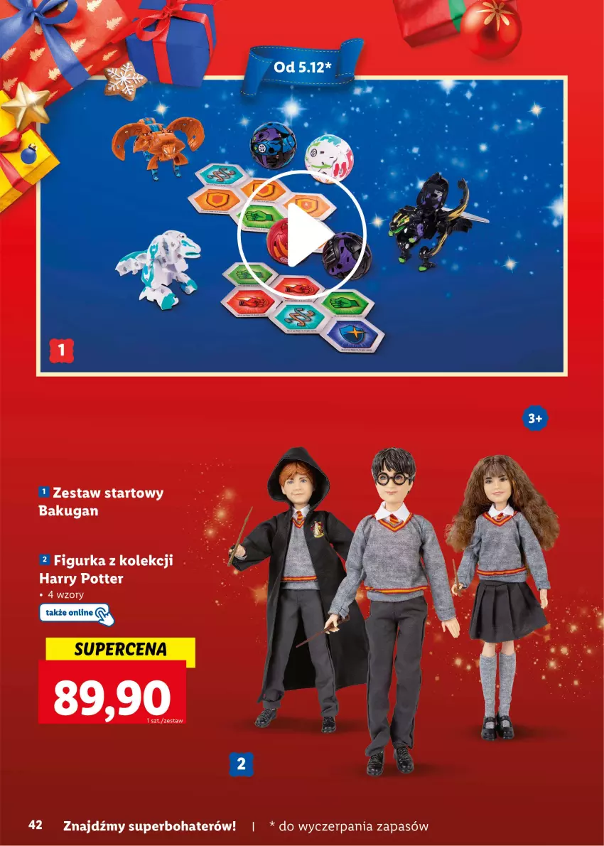 Gazetka promocyjna Lidl - KATALOG ZABAWKI - ważna 07.11.2022 do 06.01.2023 - strona 42 - produkty: Harry Potter