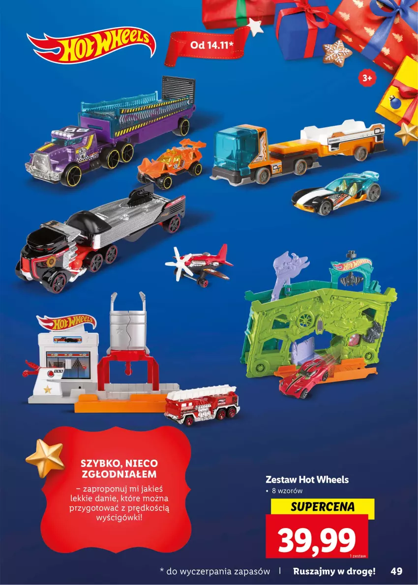 Gazetka promocyjna Lidl - KATALOG ZABAWKI - ważna 07.11.2022 do 06.01.2023 - strona 49 - produkty: Hot Wheels