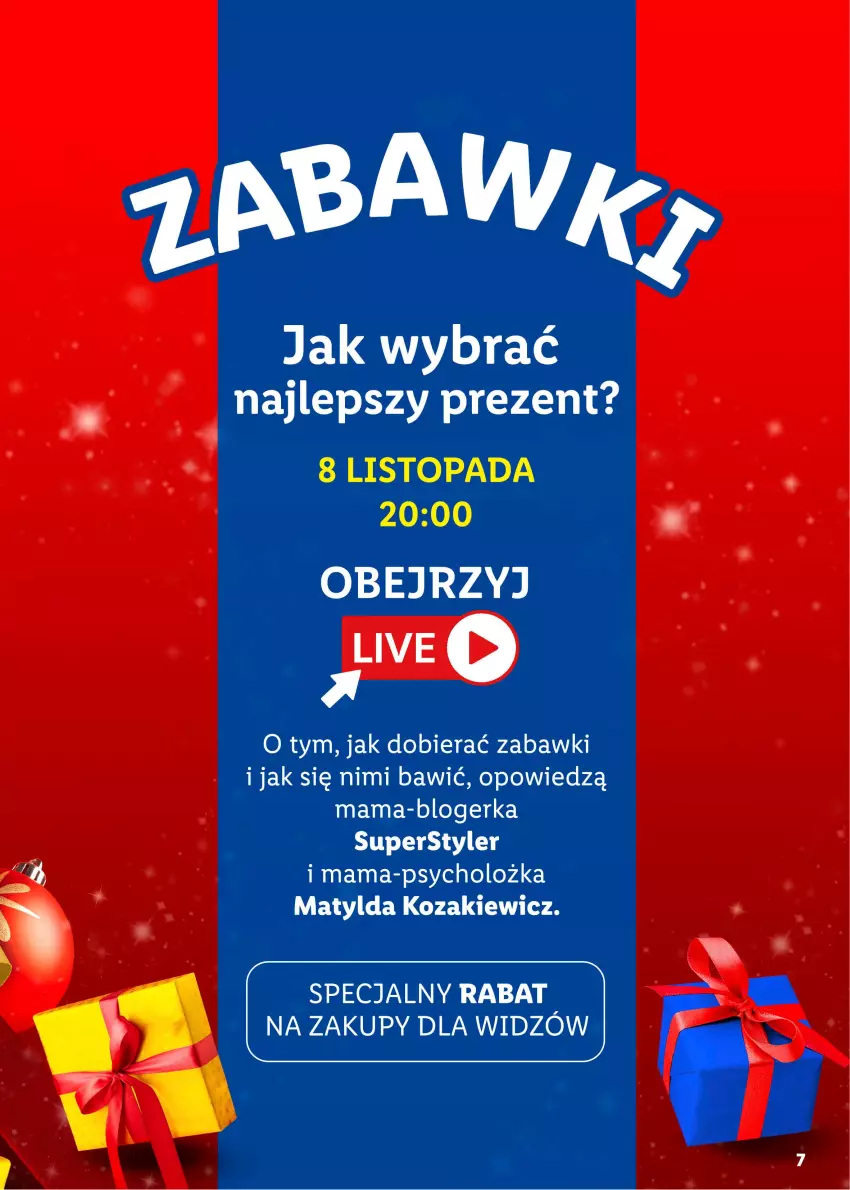 Gazetka promocyjna Lidl - KATALOG ZABAWKI - ważna 07.11.2022 do 06.01.2023 - strona 7 - produkty: Kozaki, Top