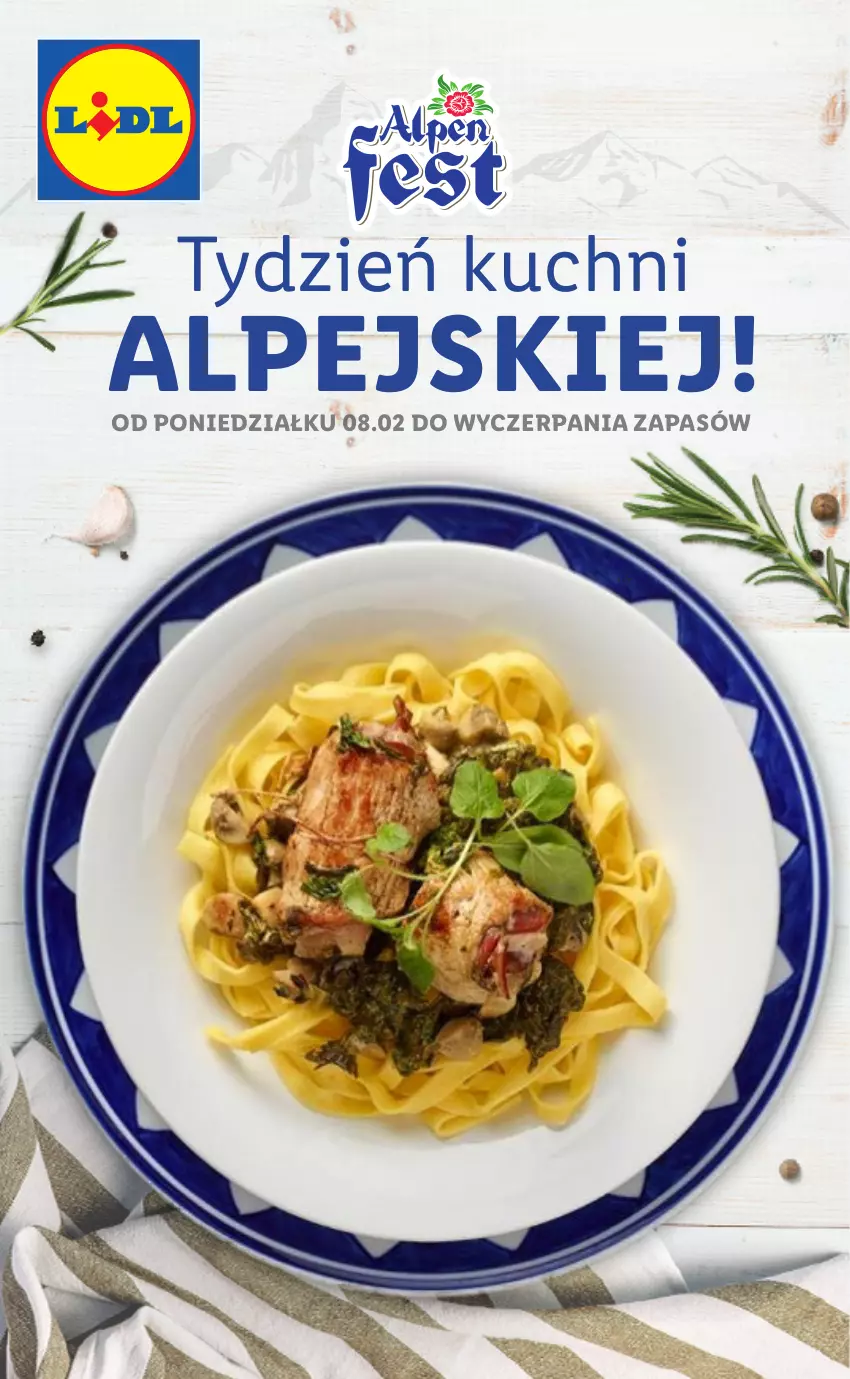 Gazetka promocyjna Lidl - TYDZIEŃ KUCHNI ALPEJSKIEJ - ważna 08.02 do 13.02.2021 - strona 1