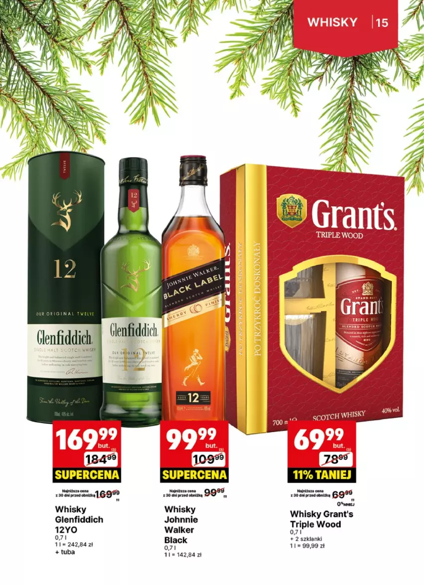 Gazetka promocyjna Delikatesy Centrum - DeliBarek DC49-DC50 - ważna 02.12 do 15.12.2024 - strona 15 - produkty: Whisky