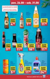 Gazetka promocyjna Aldi - Pełna oferta - Gazetka - ważna od 31.08 do 31.08.2024 - strona 19 - produkty: Piwa, Piwo, Płyn do prania, Puma, Sok, Gra, Lemoniada, Alpina, Granat, Napój gazowany, Syrop, Napój