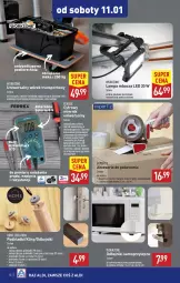 Gazetka promocyjna Aldi - Artykuły przemysłowe i tekstylia - Gazetka - ważna od 11.01 do 11.01.2025 - strona 10 - produkty: Lampa robocza LED, Ser, Por, Mop, Akcesoria do pakowania, Tran, Rolki, Sport, Wózek, Wózek transportowy, Bateria, Lampa, Podkład