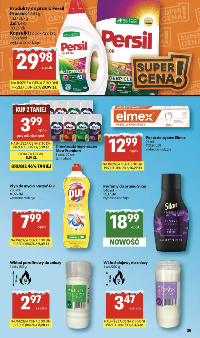 Gazetka promocyjna Delikatesy Centrum - Franczyza DC05 Czwartek - ważna 29.01 do 04.02.2026 - strona 10 - produkty: Do mycia naczyń, Olej, Perfum, Płyn do mycia, Płyn do mycia naczyń, Pur, Silan, Wkład olejowy, Znicz