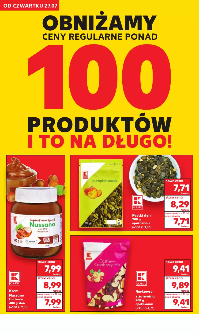 Gazetka promocyjna Kaufland - Kaufland - ważna 11.08 do 07.09.2023 - strona 10 - produkty: Fa, Pestki dyni