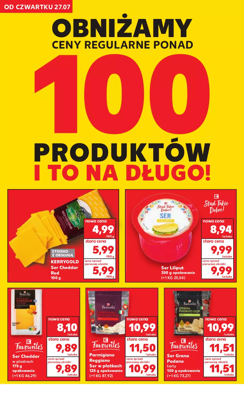 Gazetka promocyjna Kaufland - Kaufland - ważna 11.08 do 07.09.2023 - strona 4 - produkty: Cheddar, Gra, Ser