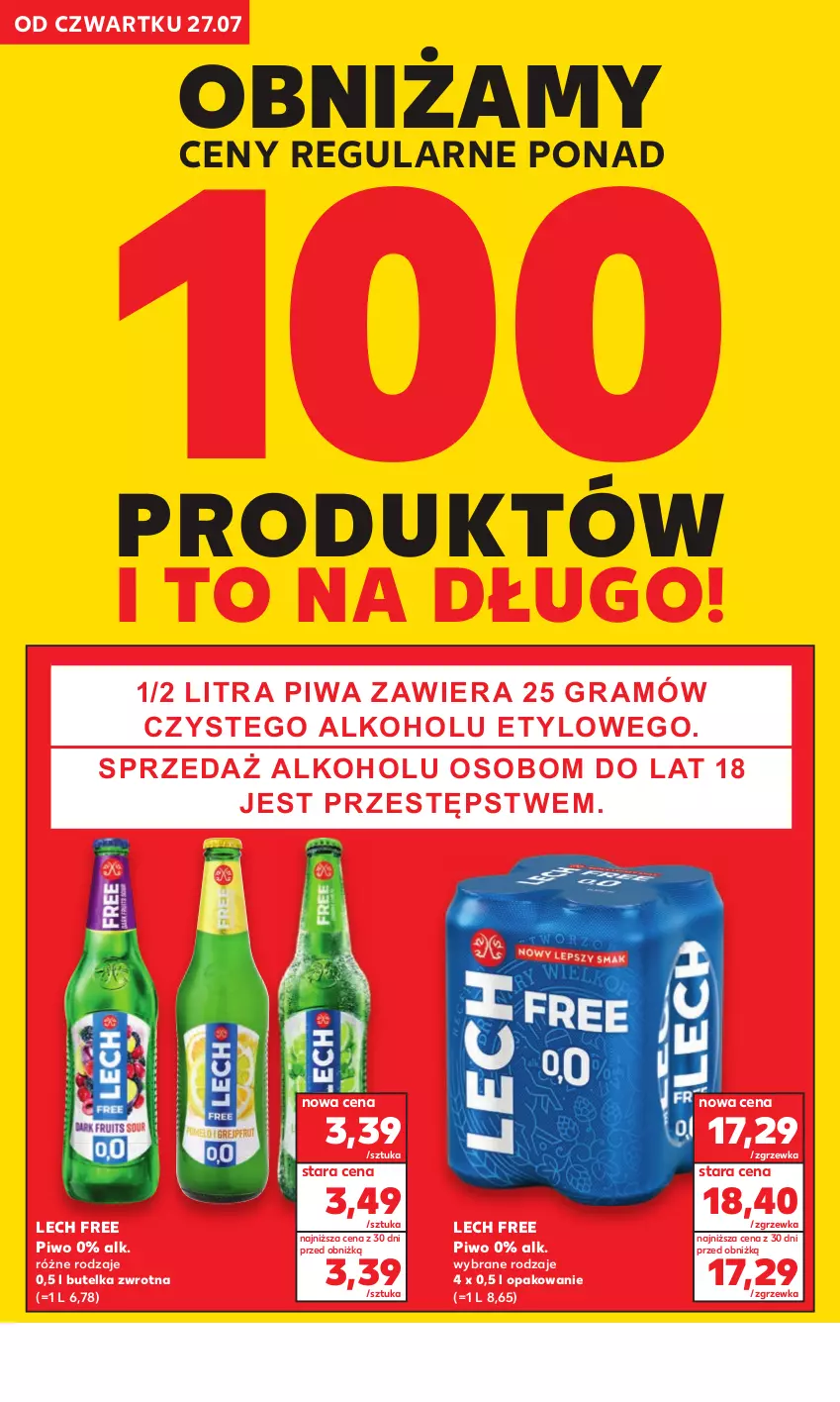 Gazetka promocyjna Kaufland - Kaufland - ważna 11.08 do 07.09.2023 - strona 6 - produkty: Piwa, Piwo