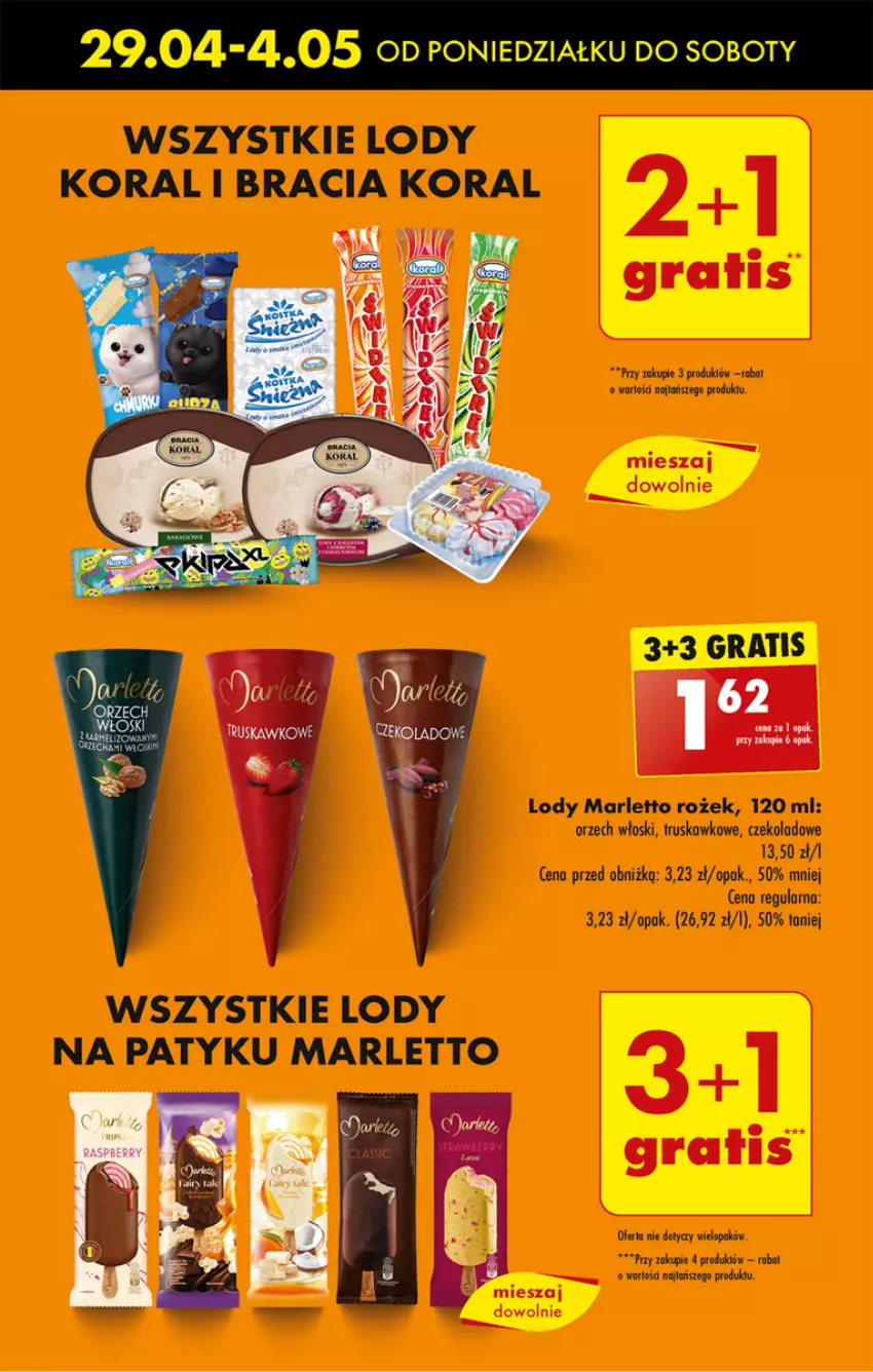 Gazetka promocyjna Biedronka - Od poniedzialku - ważna 29.04 do 04.05.2024 - strona 11 - produkty: Gra, Lody