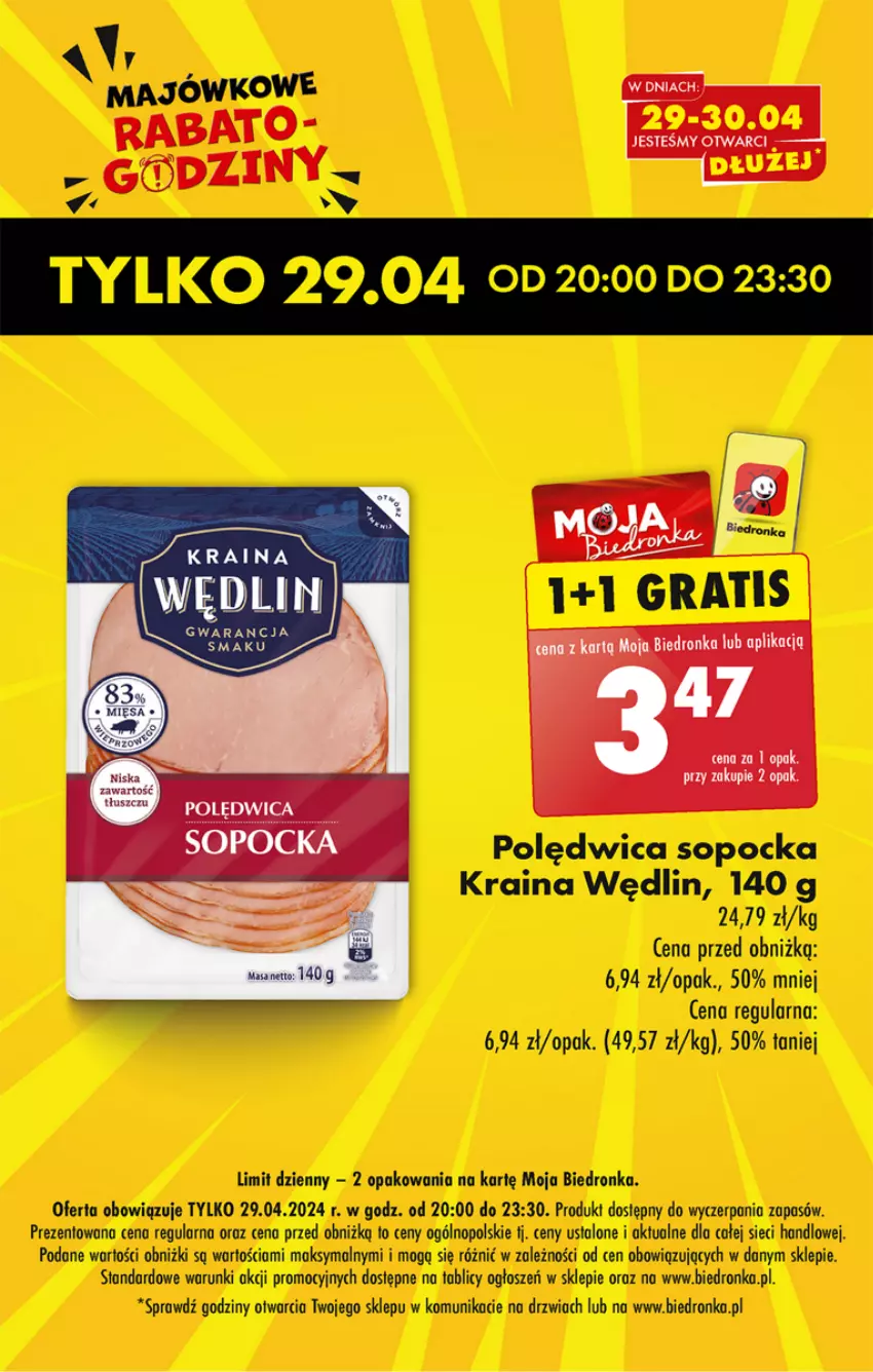 Gazetka promocyjna Biedronka - Od poniedzialku - ważna 29.04 do 04.05.2024 - strona 2 - produkty: Dron, Drzwi, Polędwica