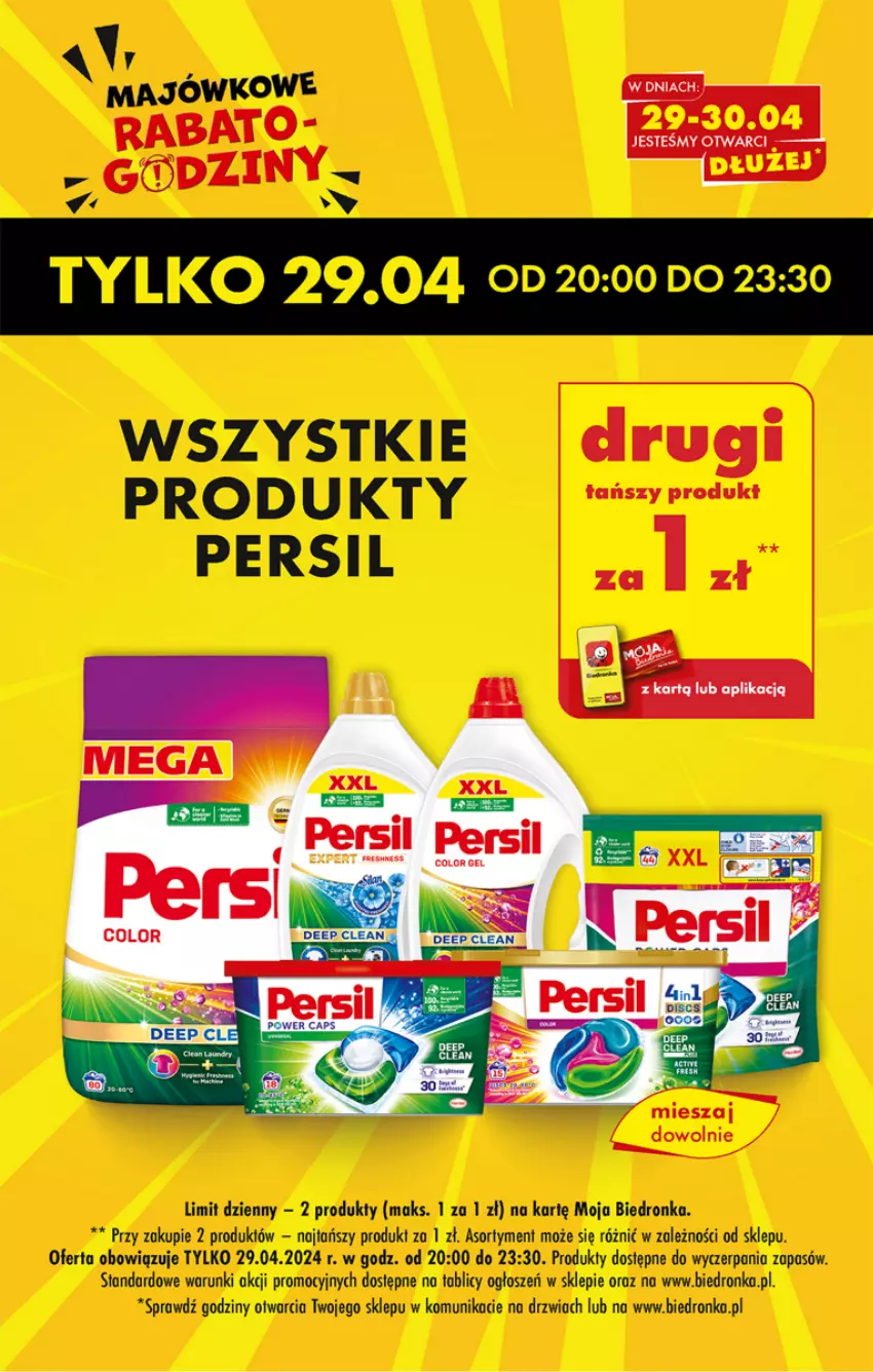 Gazetka promocyjna Biedronka - Od poniedzialku - ważna 29.04 do 04.05.2024 - strona 3 - produkty: Dron, Drzwi, Persil