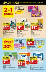 Gazetka promocyjna Biedronka - Od poniedzialku - Gazetka - ważna od 04.05 do 04.05.2024 - strona 55 - produkty: Warzywa, Rum, Papier, Whiskas, Papier toaletowy, Ręcznik, Rolki, Wkładki, Przysmak dla psa, Sucha karma