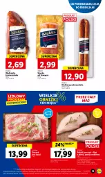 Gazetka promocyjna Lidl - GAZETKA - Gazetka - ważna od 24.05 do 24.05.2023 - strona 23 - produkty: Kurczak, Krakus, Por, Gra, Kiełbasa podwawelska, Boczek bez kości, Wawel, Szynka, Boczek, Olej, Kiełbasa