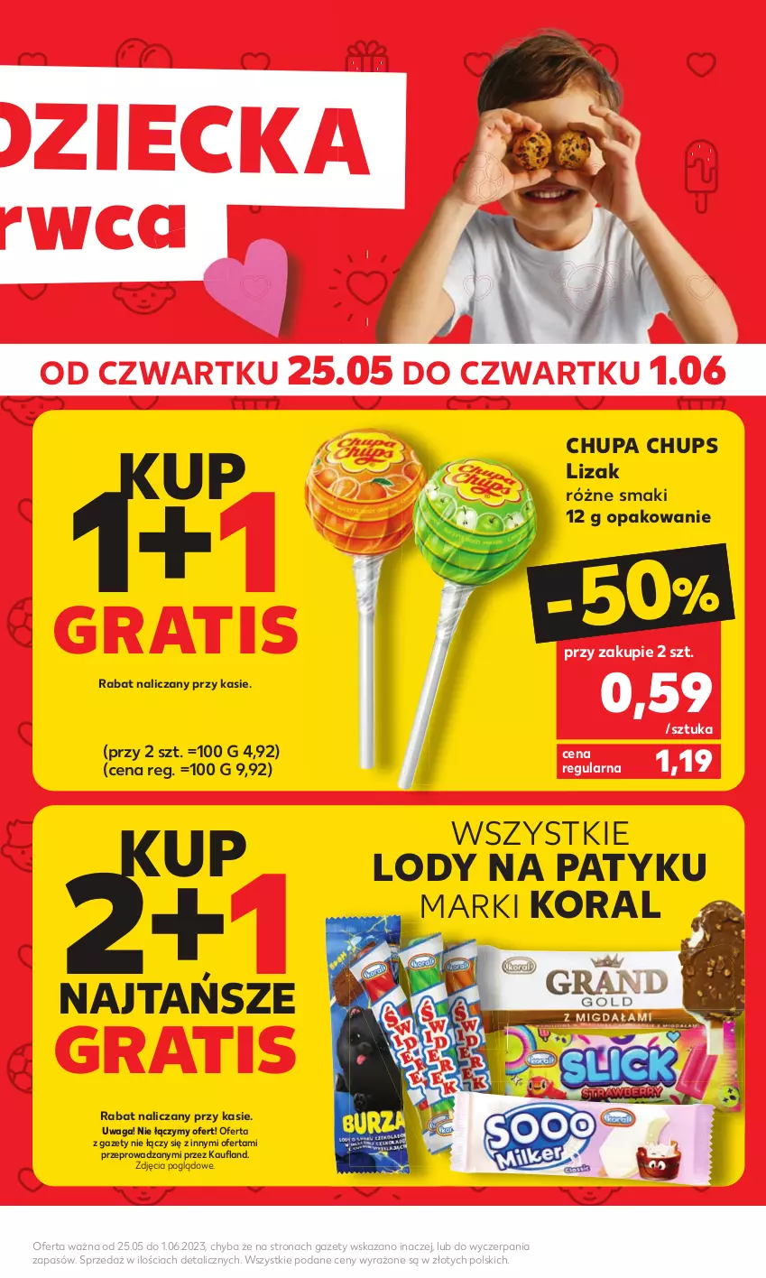 Gazetka promocyjna Kaufland - Mocny Start - ważna 29.05 do 31.05.2023 - strona 5 - produkty: Chupa Chups, Gra, Lody, Waga