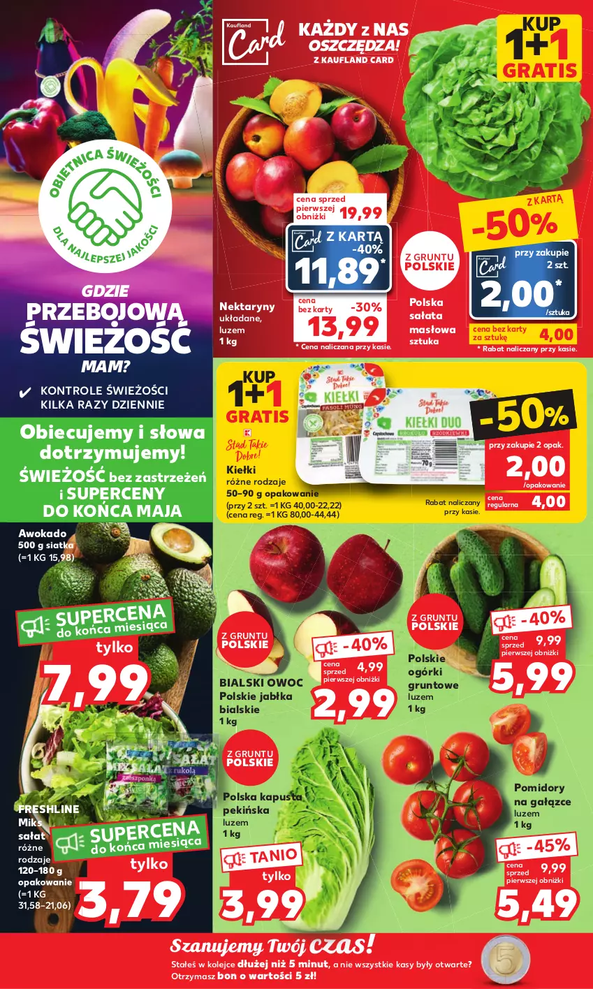 Gazetka promocyjna Kaufland - Mocny Start - ważna 29.05 do 31.05.2023 - strona 6 - produkty: Gra, Grunt, Jabłka, Kiełki, Masło, Nektar, Olej, Pomidory, Sałat, Sałata masłowa, Siatka