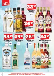 Gazetka promocyjna Topaz - Gazetka - Gazetka - ważna od 15.03 do 15.03.2026 - strona 6 - produkty: Gin, Soplica, Wódka, Napój, Likier
