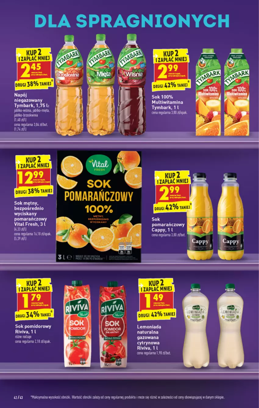 Gazetka promocyjna Biedronka - W tym tygodniu - ważna 07.02 do 12.02.2022 - strona 42 - produkty: Cappy, Fa, Gala, Jabłka, Napój, Rum, Sok