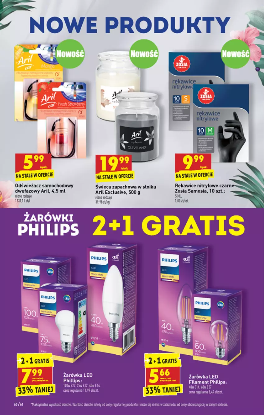 Gazetka promocyjna Biedronka - W tym tygodniu - ważna 07.02 do 12.02.2022 - strona 60 - produkty: Fa, Philips, Pled, Rękawice