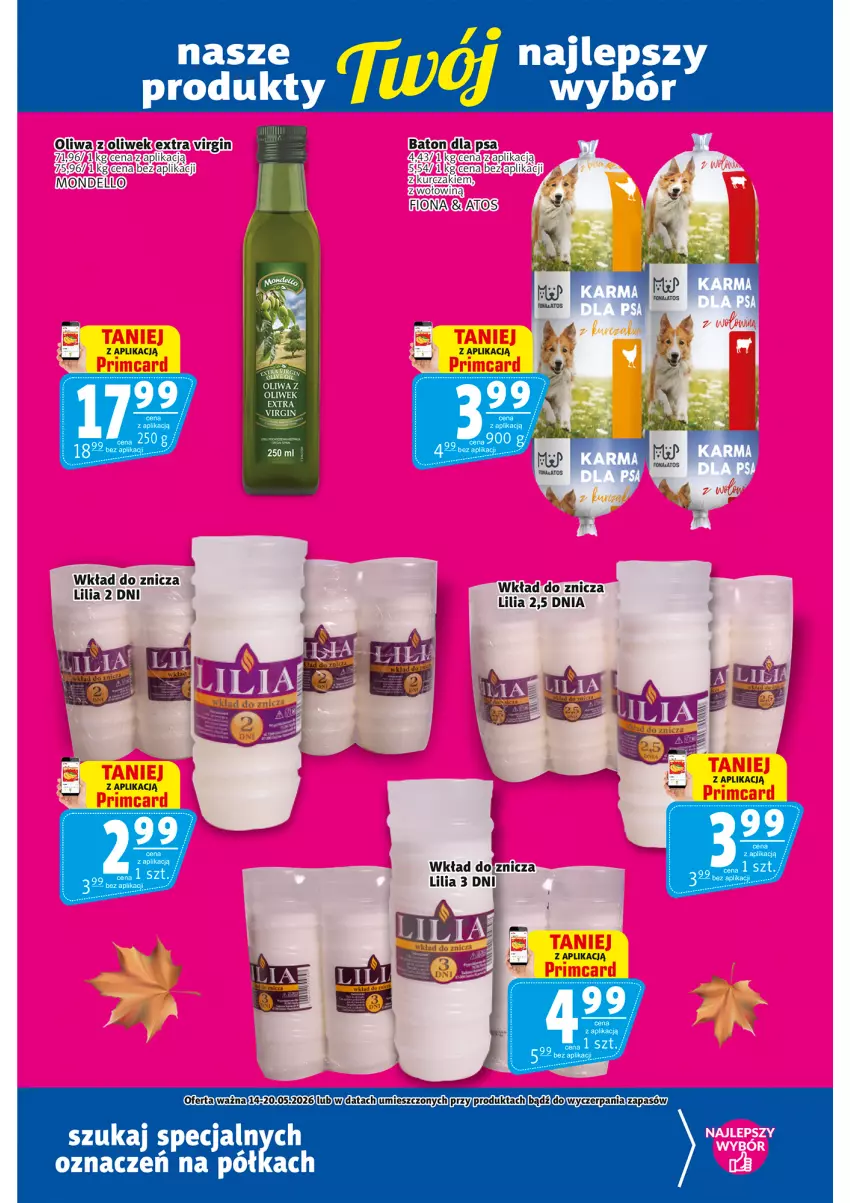 Gazetka promocyjna Prim Market - ważna 14.05 do 20.05.2026 - strona 18 - produkty: Baton, Dell, Gin, Kurczak, Znicz