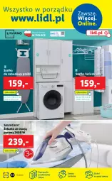 Gazetka promocyjna Lidl - GAZETKA - Gazetka - ważna od 12.02 do 12.02.2022 - strona 34 - produkty: Pralki, Por, Szafka, Szafka łazienkowa