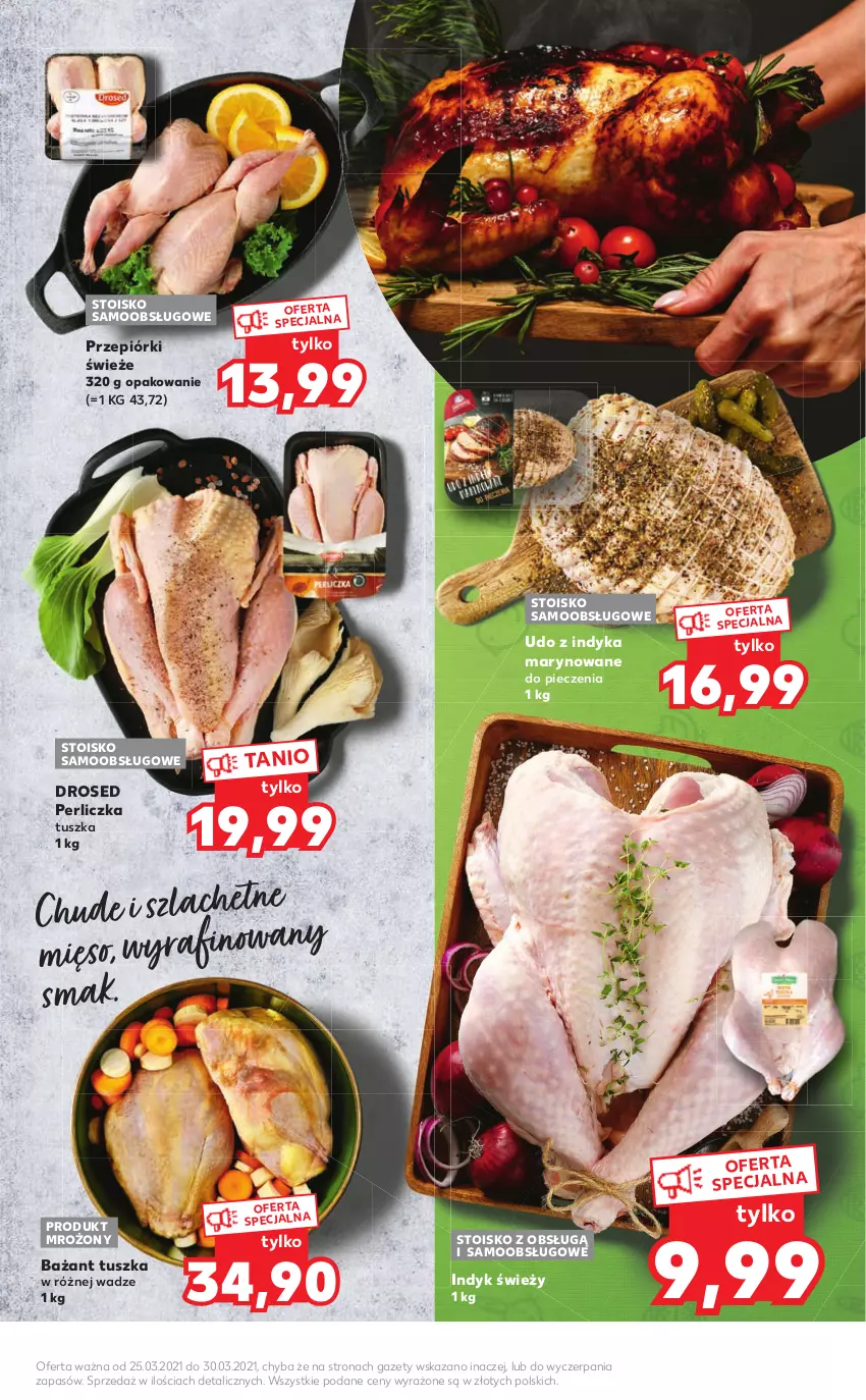 Gazetka promocyjna Kaufland - Oferta specjalna - ważna 25.03 do 30.03.2021 - strona 3 - produkty: Mięso, Perliczka, Piec, Tusz