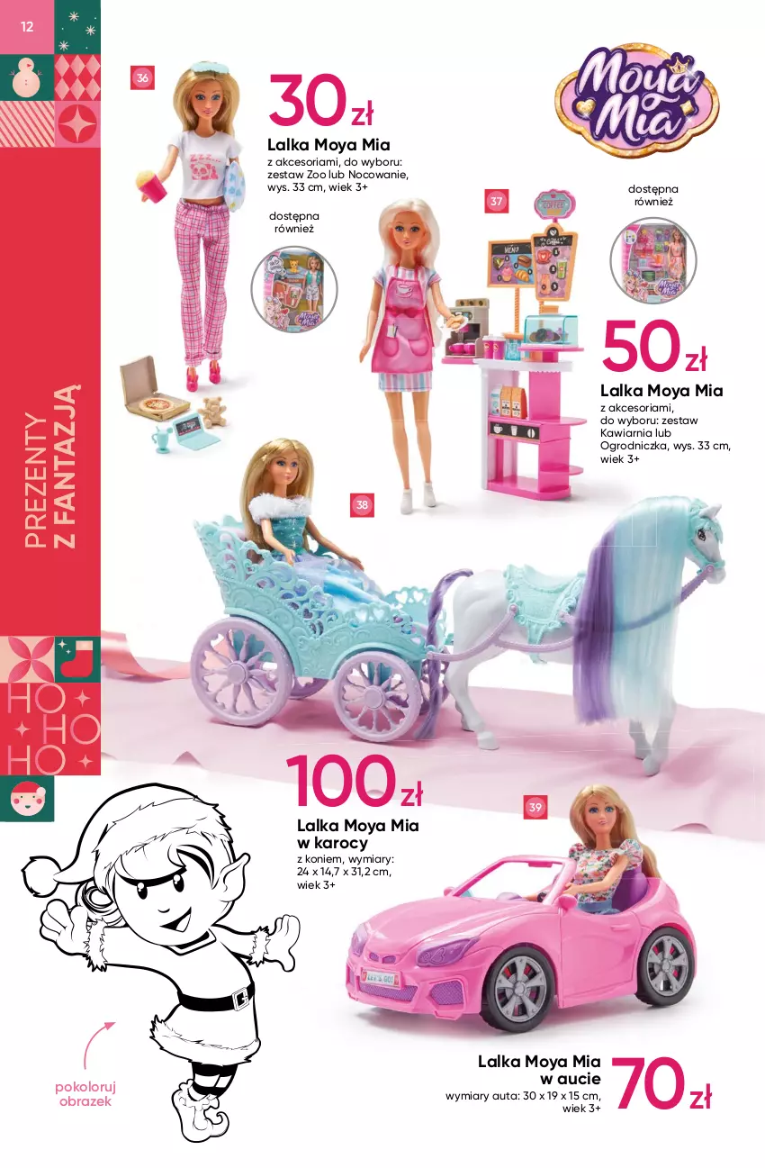 Gazetka promocyjna Pepco - Zabawki marzeń - ważna 02.11 do 22.12.2023 - strona 12 - produkty: Ariel, Barbie, Bell, Bella, Disney, Enchantimals, Fa, Fanta, Gala, Jednorożec, Lalka, Mattel, Obraz, Top, Woda, Zabawka