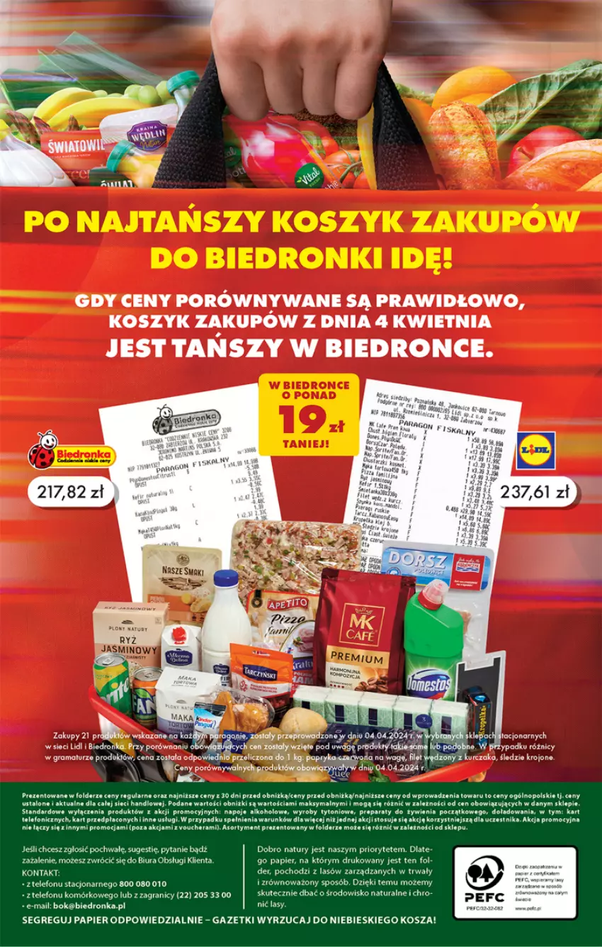 Gazetka promocyjna Biedronka - Od czwartku - ważna 11.04 do 17.04.2024 - strona 54 - produkty: Dron, Fa, Gra, Kosz, Kurczak, Napoje, Papier, Por, Ryż, Telefon