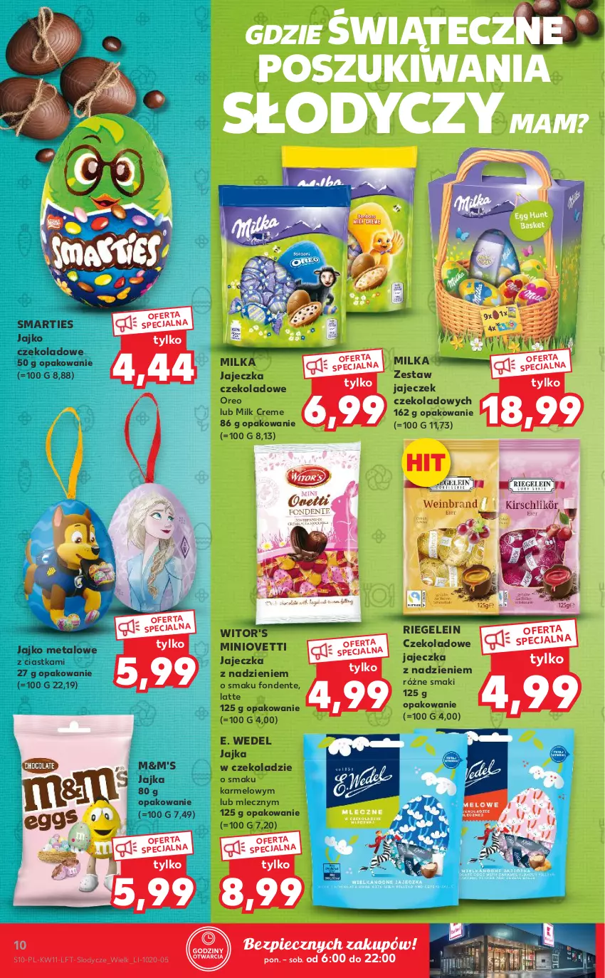 Gazetka promocyjna Kaufland - OFERTA TYGODNIA - ważna 17.03 do 23.03.2022 - strona 10 - produkty: Ciastka, E. Wedel, Lody, Milka, Oreo, Piec