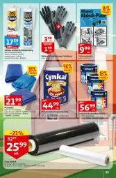 Gazetka promocyjna Auchan - Gazetka Sezon na urlop Hipermarket Auchan - Gazetka - ważna od 28.06 do 28.06.2023 - strona 35 - produkty: Folia malarska, Silikon sanitarny, Cynk, Farba lateksowa, Rękawice, Fa