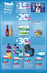 Gazetka promocyjna Auchan - Gazetka Sezon na urlop Hipermarket Auchan - Gazetka - ważna od 28.06 do 28.06.2023 - strona 4 - produkty: Makaron, Sok, Ser, Pulsoksymetr, Listerine, Jogurt, Płyn do płukania, Fa