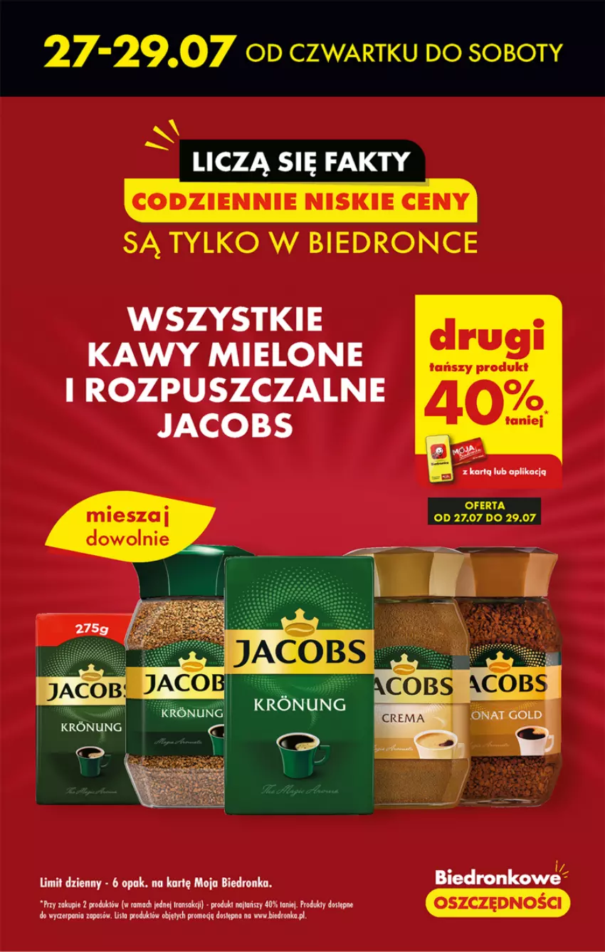 Gazetka promocyjna Biedronka - Od czwartku - ważna 27.07 do 02.08.2023 - strona 11 - produkty: Dron, Jacobs, Rama