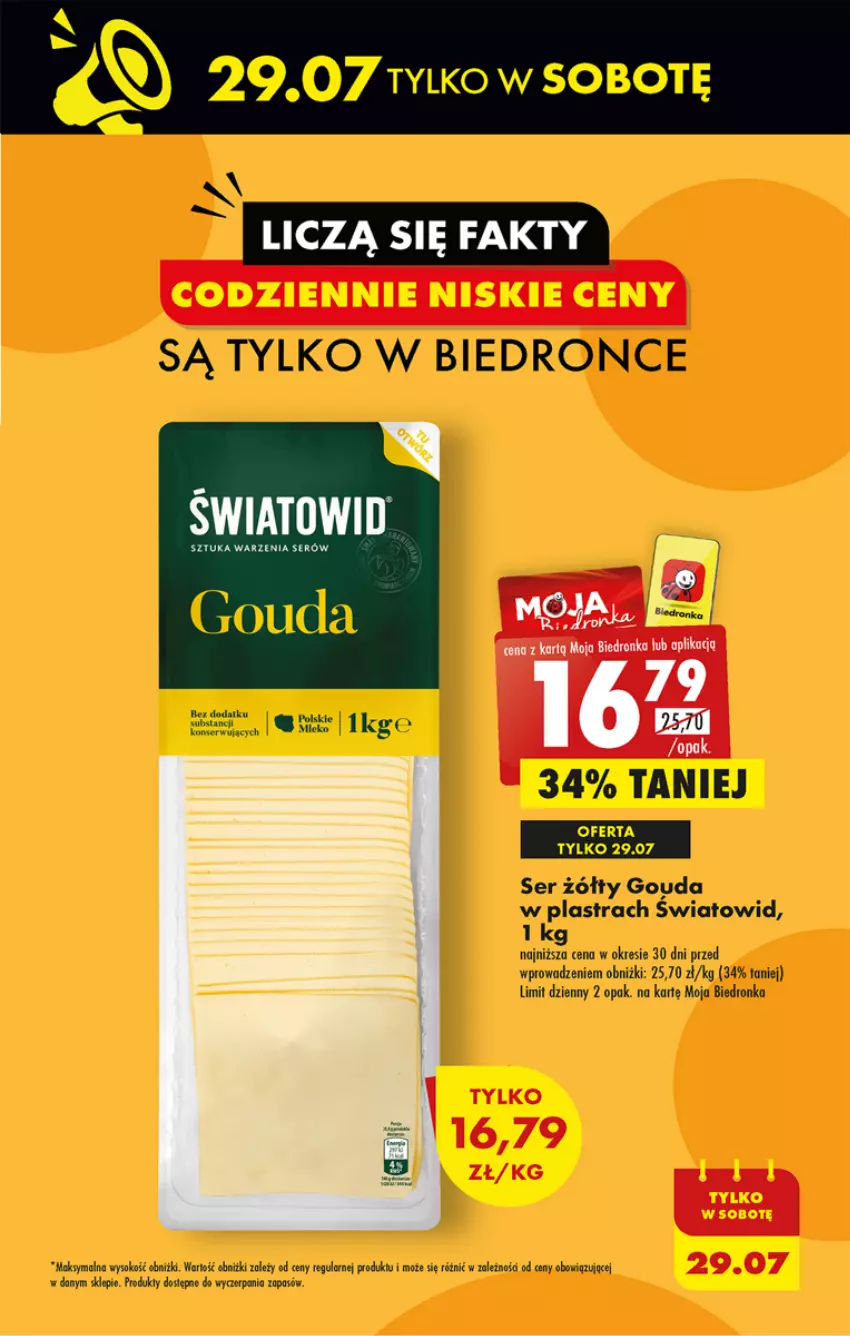 Gazetka promocyjna Biedronka - Od czwartku - ważna 27.07 do 02.08.2023 - strona 5 - produkty: Dron, Gouda, Ser, Sok