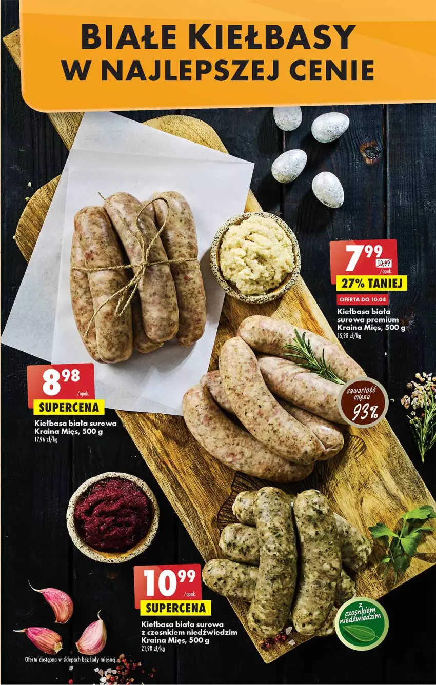 Gazetka promocyjna Biedronka - W tym tygodniu - ważna 07.04 do 13.04.2022 - strona 23 - produkty: Kiełbasa, Kiełbasa biała, Top