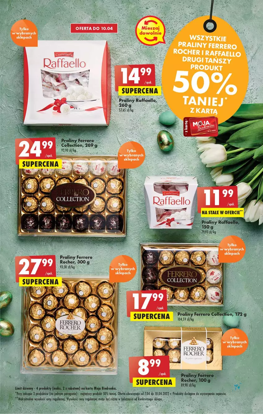 Gazetka promocyjna Biedronka - W tym tygodniu - ważna 07.04 do 13.04.2022 - strona 37 - produkty: Fa, Ferrero, Ferrero Rocher, Kret, Praliny, Raffaello