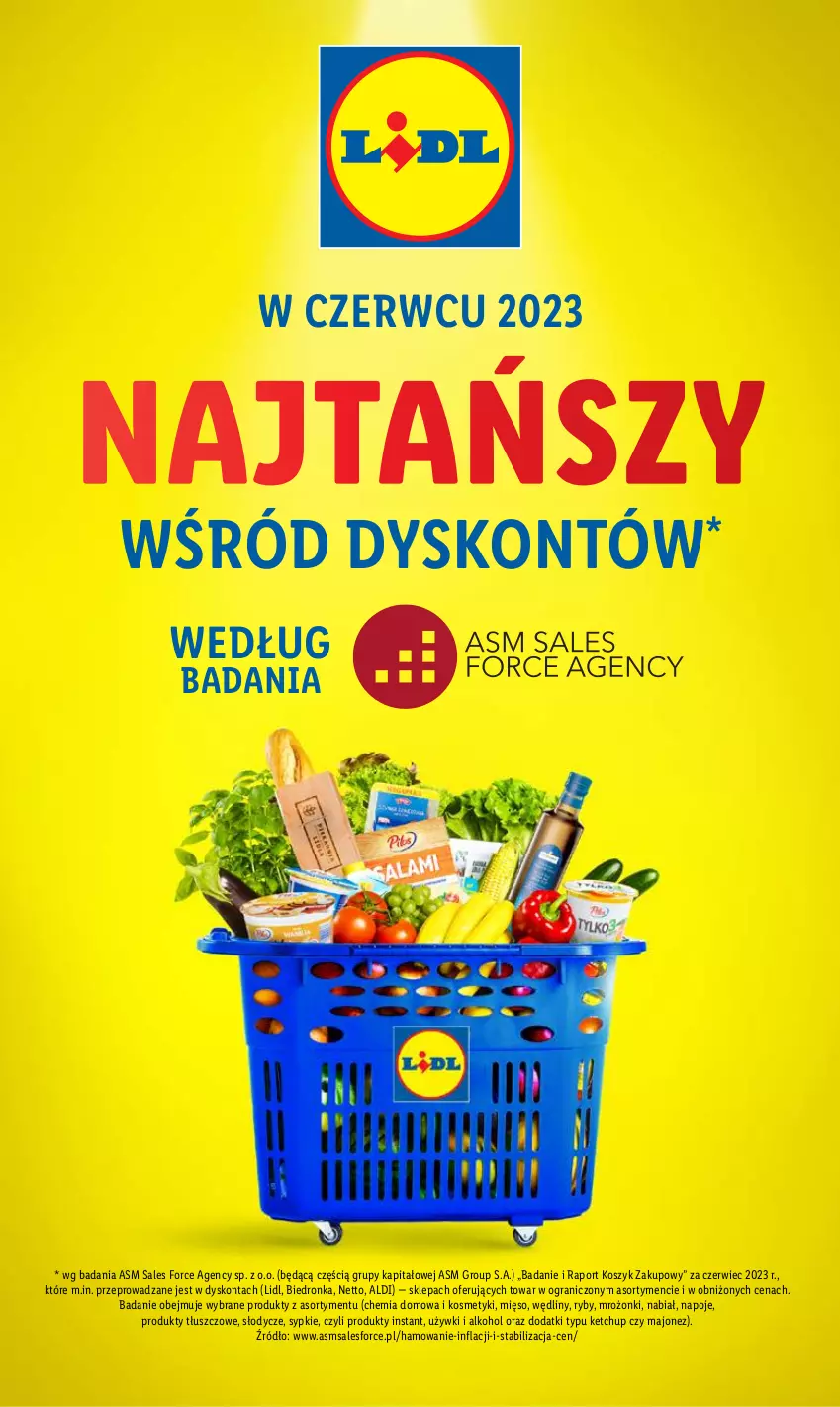 Gazetka promocyjna Lidl - GAZETKA - ważna 20.07 do 22.07.2023 - strona 3 - produkty: Dron, Gra, Ketchup, Kosz, Majonez, Mięso, Napoje, Por